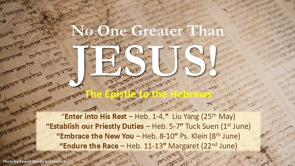 The Episle to the Hebrews